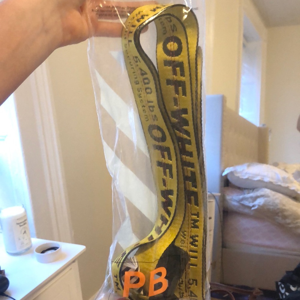 Off-White Logo Belt